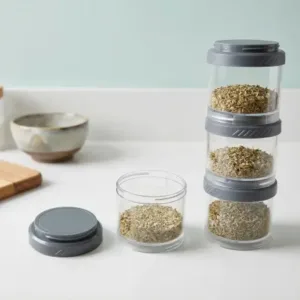 Stackable Storage Container Set – Space Saving & Modular Design ( default, OS )