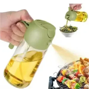 500ML Oil Sprayer and Dispenser Bottle for Kitchen ( default, Standard )