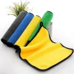 40x40 cm Microfiber Towel Cleaning Cloth for Car, Home, Kitchen and Multipurpose Cleaning, 1 Pc ( multicolor, OS )