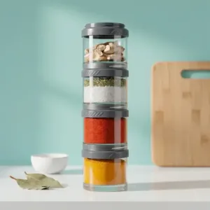 Stackable Storage Container Set – Space Saving & Modular Design ( default, OS )