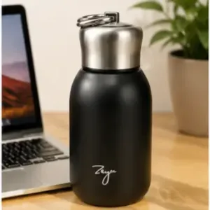 Premium Stainless Steel Vacuum Flask | Double Wall Hot & Cold Insulated Leakproof Bottle for Office , Pack of 1 (300ML) ( multicolor, OS )