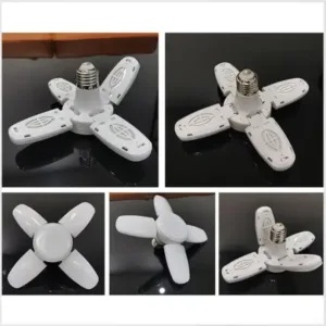 Fan Blade Led Bulb 28V Foldable LED Blade Fan Bulb ( 1 pc ) ( default, Standard ).