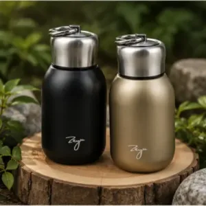 Premium Stainless Steel Vacuum Flask | Double Wall Hot & Cold Insulated Leakproof Bottle for Office , Pack of 1 (300ML) ( multicolor, OS )