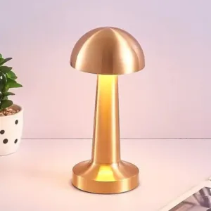 LED Touch Control Table Lamp – USB Rechargeable, 3 Color Modes & Dimmable Brightness, Modern Portable Metal Desk Lamp for Home & Bedroom Decor ( default, Standard )