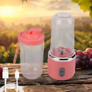 Portable USB Rechargeable Juicer Blender – 520ml Personal Smoothie Maker for Juices, Shakes & Smoothies ( default, OS )