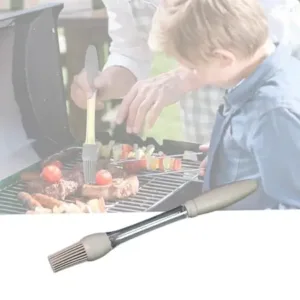 Silicone Oil Brush with Oil Dispenser | Food Grade BBQ Basting Brush for Baking, Grilling & Cooking ( default, OS )
