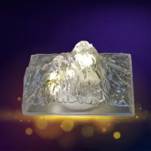 Unique Plastic Night Light: Flameless LED (Iceberg Design, Gift) ( default, Standard ).