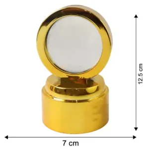 Ganpati Bapa 3D Crystal Ball LED Night Light – Divine Spiritual Glow ( default, OS )