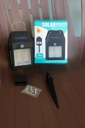 UpEaTB2GO38vnOD2efInaqn6We1hgad2lmdZUgbf.webp 18W Solar Wall Double Light – Outdoor Waterproof LED Lantern with Motion Sensor, 2 Modes, Dusk to Dawn (Wireless, 1 Pc). ( default, OS )