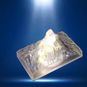 Unique Plastic Night Light: Flameless LED (Iceberg Design, Gift) ( default, Standard ).