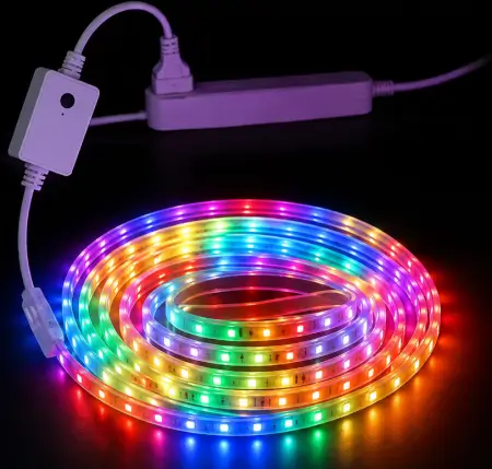 3 Meter Multicolor LED Rope Light – Decorative Multi-Color String Light for Room, Bedroom, Party & Festive Decoration ( multicolor, OS )