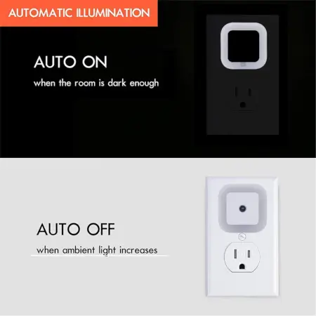 eLc94YvGTYuzkZRrj79uCvpJNSEeQqnYCGHvyw4v.webp Smart LED Night Lamp Sensor Light Automatic On Off Plug in Night Light for Bedroom Hallway Stairs Kitchen Bathroom (Multicolor) ( default, OS )