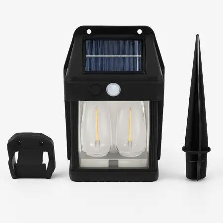 gjuQti8bD5VMJsqNewh4OMAnp8XLZ6ZpnmxhrKd0.webp 18W Solar Wall Double Light – Outdoor Waterproof LED Lantern with Motion Sensor, 2 Modes, Dusk to Dawn (Wireless, 1 Pc). ( default, OS )