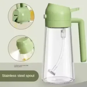 500ML Oil Sprayer and Dispenser Bottle for Kitchen ( default, Standard )