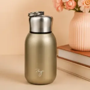 Premium Stainless Steel Vacuum Flask | Double Wall Hot & Cold Insulated Leakproof Bottle for Office , Pack of 1 (300ML) ( multicolor, OS )