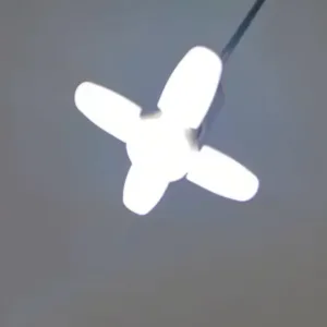 Fan Blade Led Bulb 28V Foldable LED Blade Fan Bulb ( 1 pc ) ( default, Standard ).